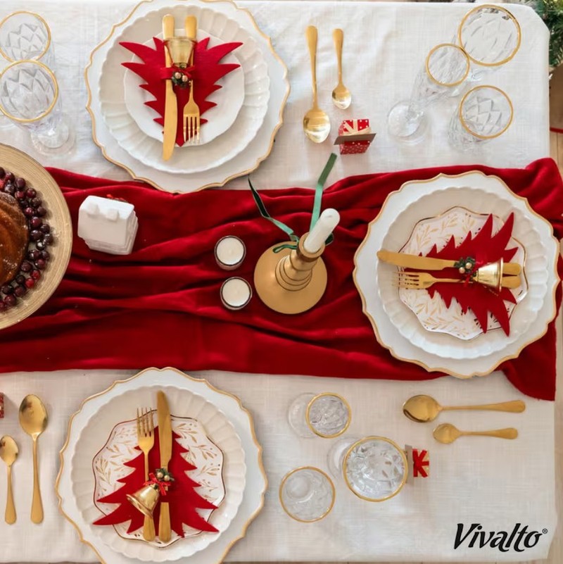 6er-Set Trinkgläser mit Goldand WEINGLAS Weingläser Glas von VIVALTO 6×33cl