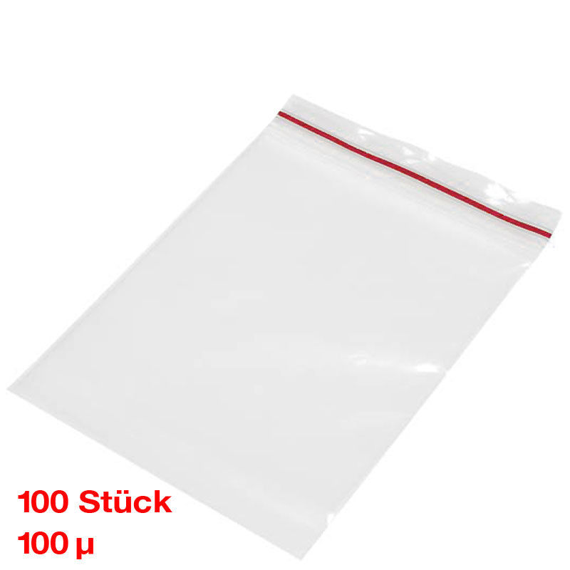 100 Stk. Druckverschlussbeutel MINI-GRIP TopGrip Zip-Beutel Vorratsbeutel Beutel Verpackung TRANSPARENT 75×50mm