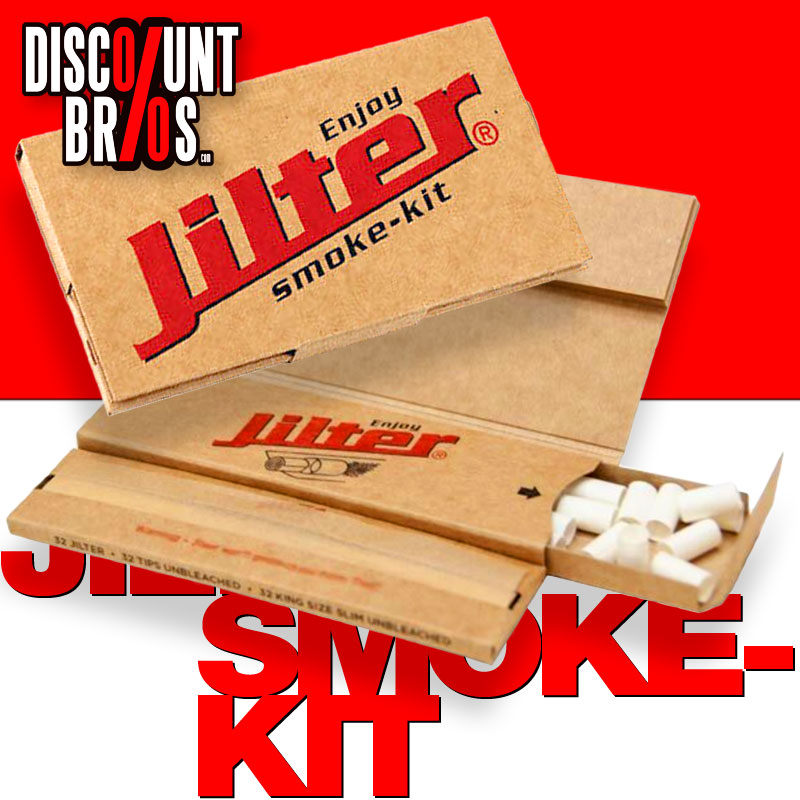 32 Stk. JILTER Smoke-Kit Filter Tips + Zigarettenpapier