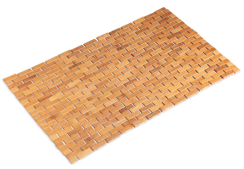 Bambus BADVORLEGER Badteppich NATUR 80×50cm