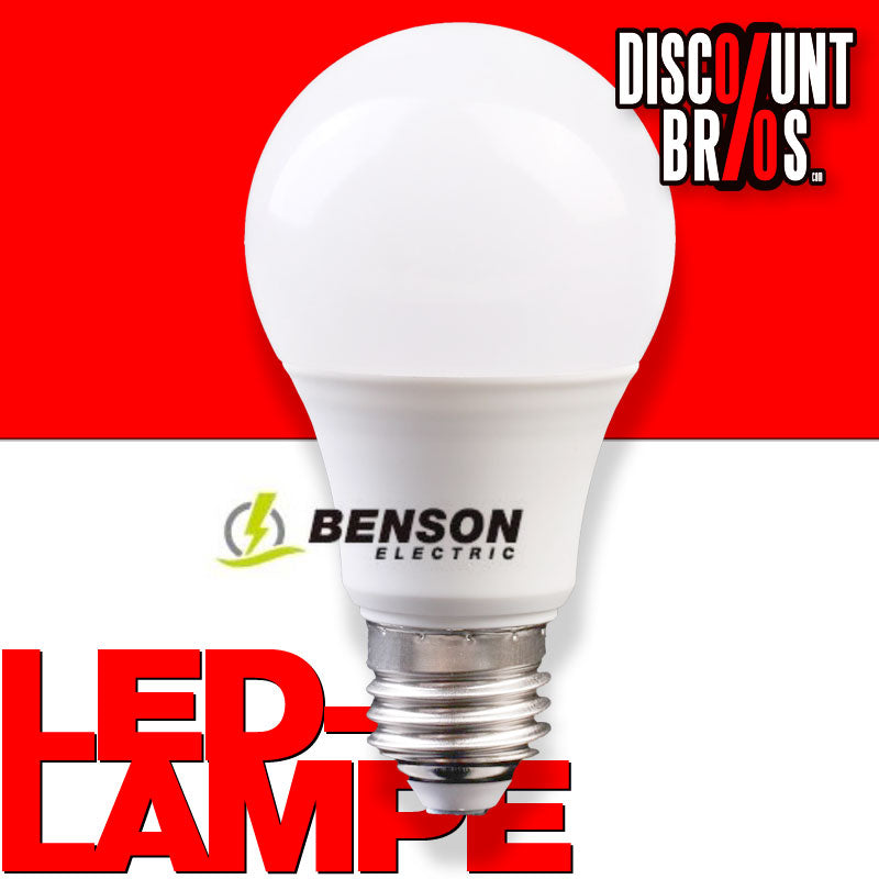 A+ LED LAMPE Glühbirne 9 Watt WARMWEISS Leuchtmittel mit E27-Fassung