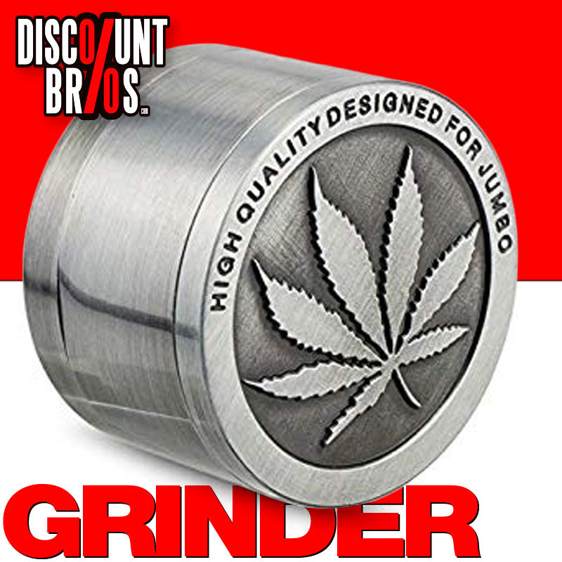 Gewürzmühle GRINDER JUMBO 3-teilig aus Metall Ø42mm