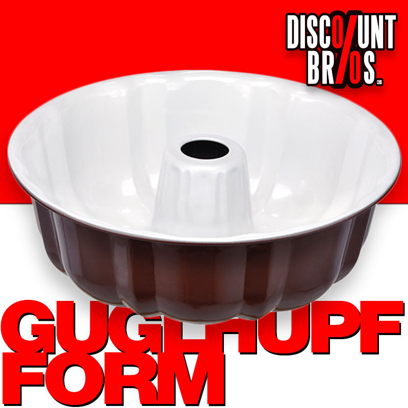Antihaftbeschichtete KUCHENFORM Gugelhupfform Keramikbeschichtete Backform aus Karbonstahl Ø24cm