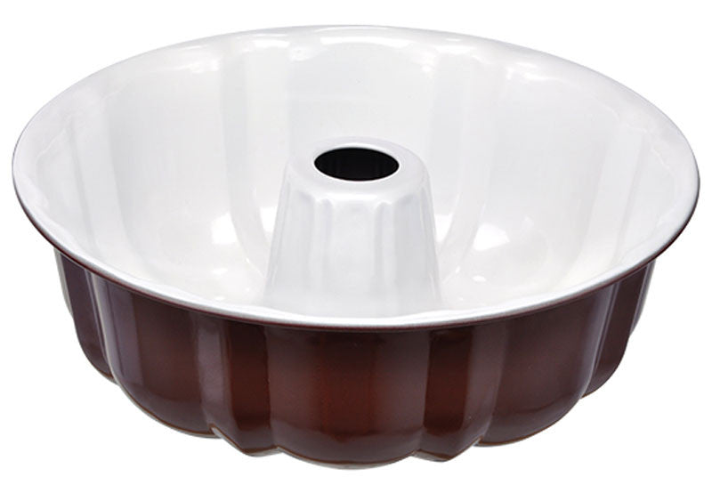 Antihaftbeschichtete KUCHENFORM Gugelhupfform Keramikbeschichtete Backform aus Karbonstahl Ø24cm