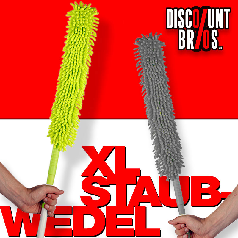 Teleskop XL STAUBWEDEL in verschiedenen Farben -120cm