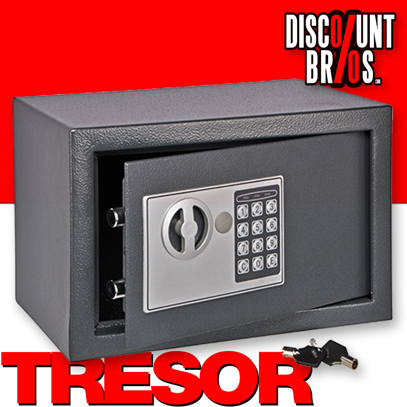 Safe TRESOR mit Elektronik-Zahlenschloss 31×20×20cm