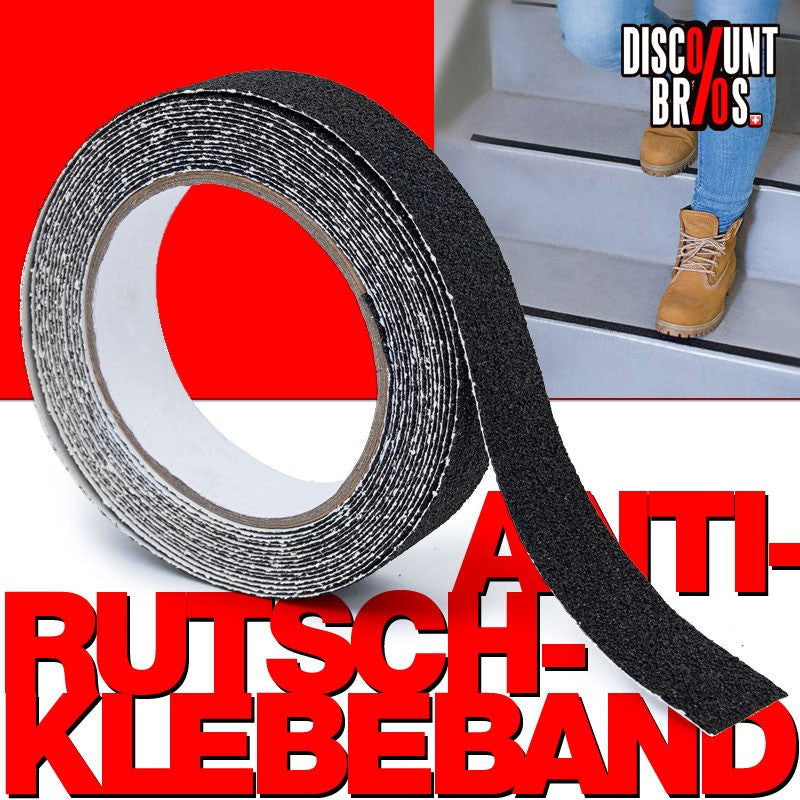 GRIP TAPE Selbstklebendes Anti-Rutsch-Klebeband 25mm × 5m