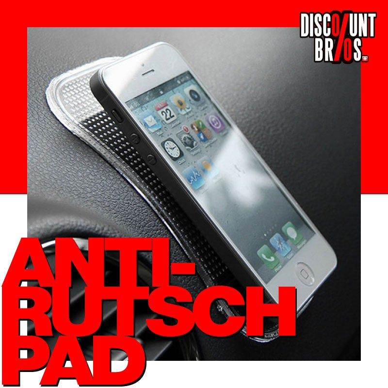 AUTO-HALTER Unterlage ANTI-RUTSCH PAD für Smartphone Handy etc. SCHWARZ