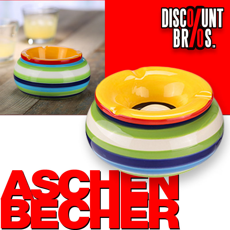 Aschenbecher STURM-ASCHENBECHER aus Keramik Ø10,2cm