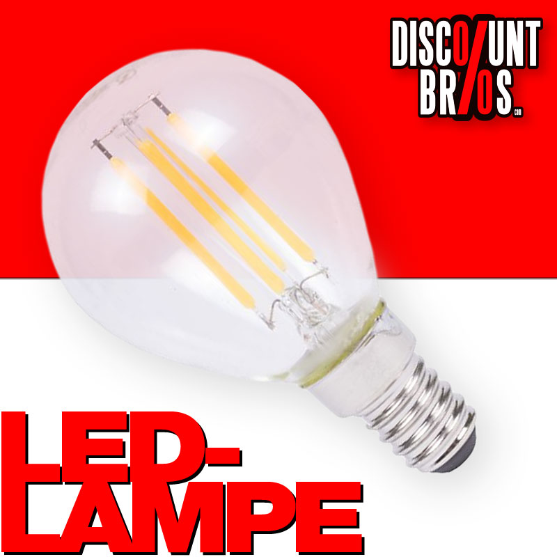 W LED Leuchtmittel Licht Birne Filament LED LAMPE Glühbirne Klassisch  g45 e14 WARMWEISS dimmbar