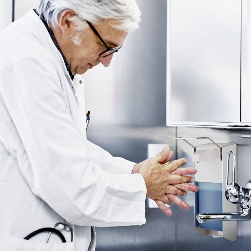 Eurospender Wand-Seifenspender FLÜSSIGSEIFENSPENDER nachfüllbar 1000ml