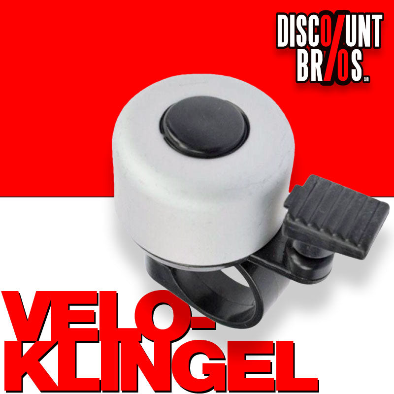 Mini VELOGLOCKE Fahrradklingel Alu KOMPAKT