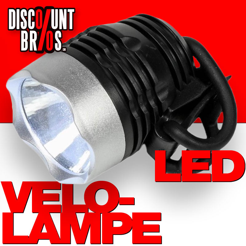 Fahrradscheinwerfer VELOLICHT mit 3W-LED