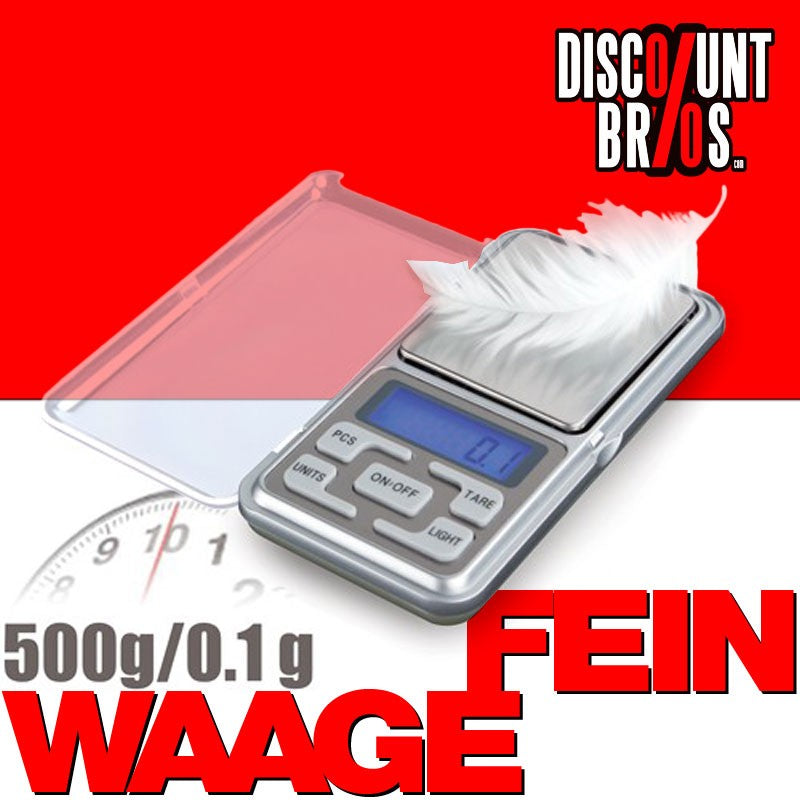 B-Tech digitale WAAGE Präzisionswaage Feinwaage Taschenwaage 500g/0,1g