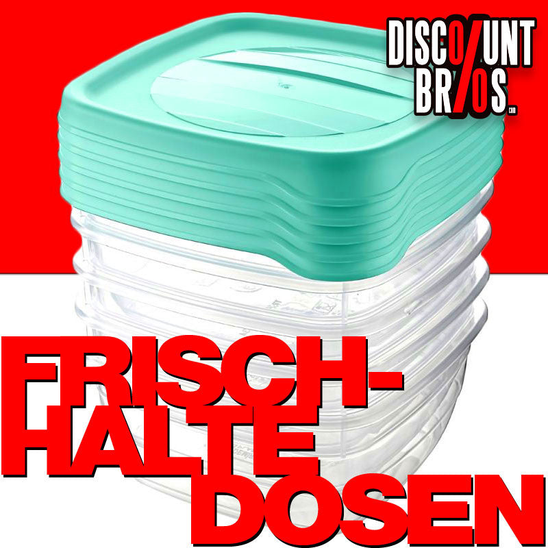 5 × 0,25 Liter Frischhaltedosen VORRATSDOSEN SET Aufbewahrungsbox Frische Box