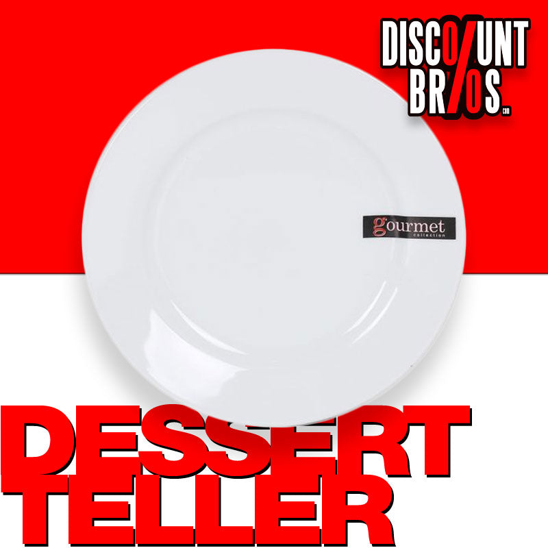 Kleiner weisser TELLER – Beilagenteller aus Porzellan GASTRO Ø16cm