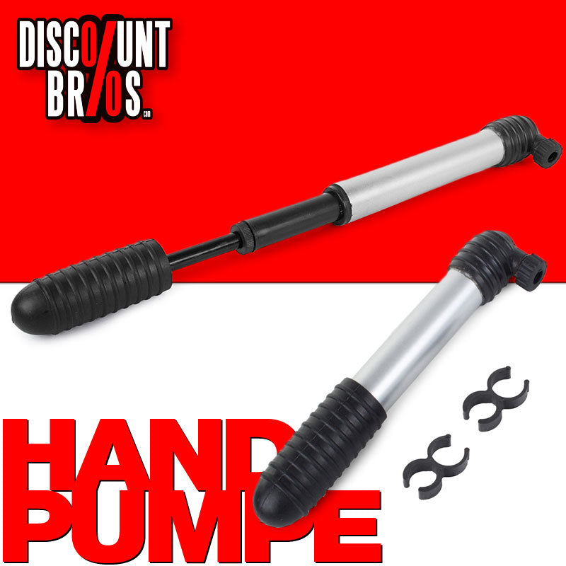 Velopumpe MINI HANDPUMPE Ausziehbare Pumpe mit Halter