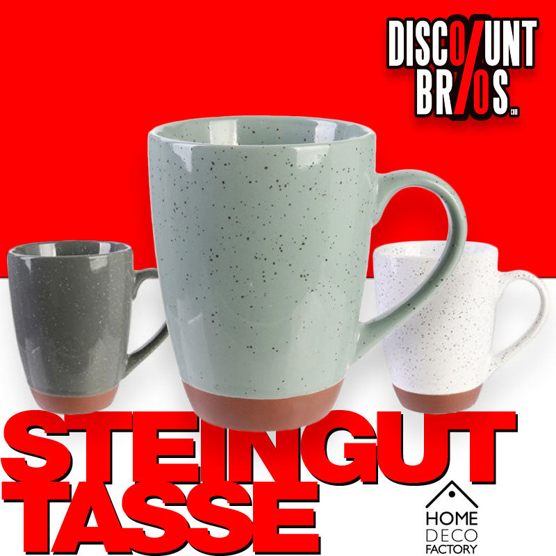 Grosse Steingut TASSE Becher 40cl