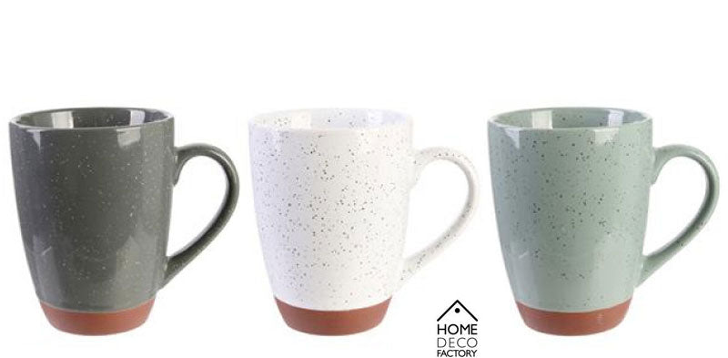 Grosse Steingut TASSE Becher 40cl