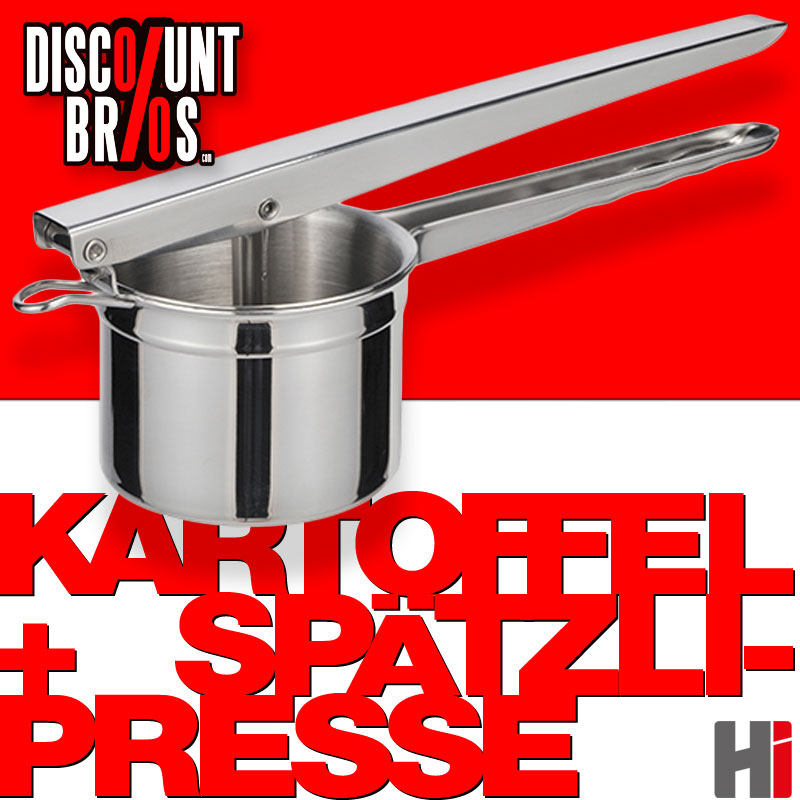 Kartoffelpresse Knöpflipresse KARTOFFEL- UND SPÄTZLIPRESSE Spätzlisieb Spätzlepresse