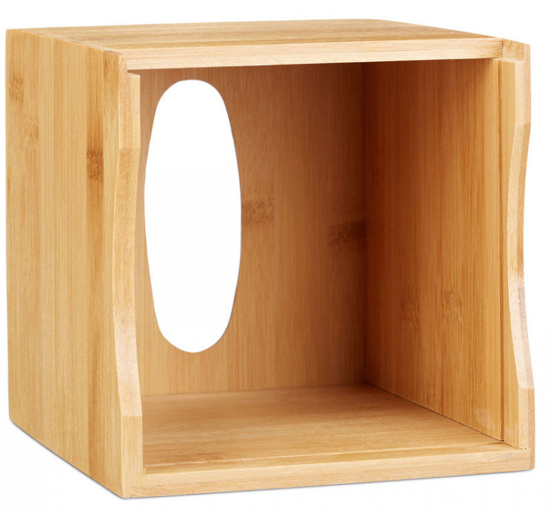 Bambus KOSMETIKTÜCHERBOX quadratisch