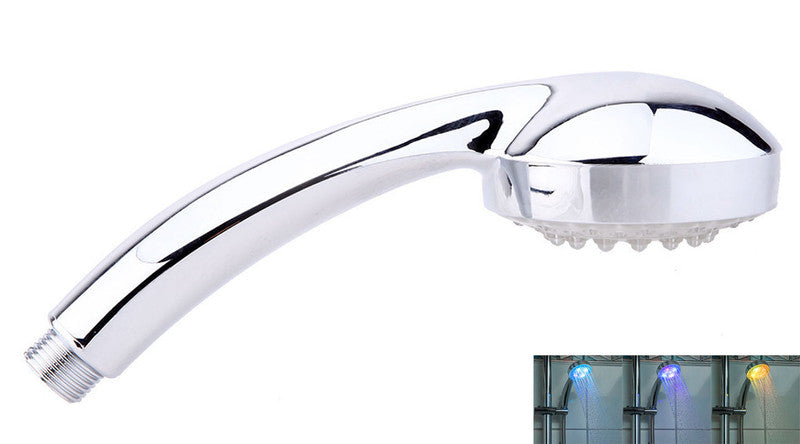 LED DUSCHBRAUSE Duschkopf Brausekopf mit Farbwechsel