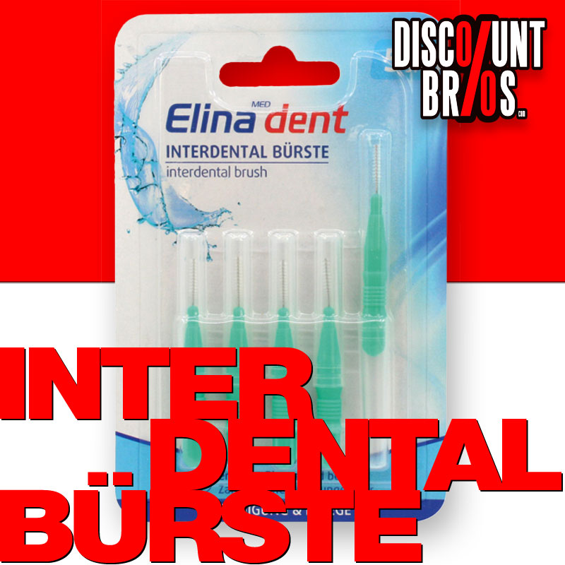 Interdental Bürste ELINA MED DENT Zahnpflege 5er-Set