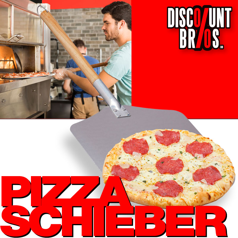 PIZZASCHAUFEL Brot- und Pizzaschieber eckig mit Henkel 30,5×79cm