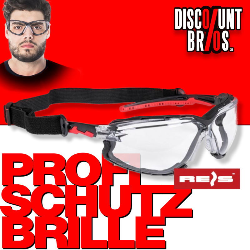 PROFI SCHUTZBRILLE mit Gummiband OO-VERMONT