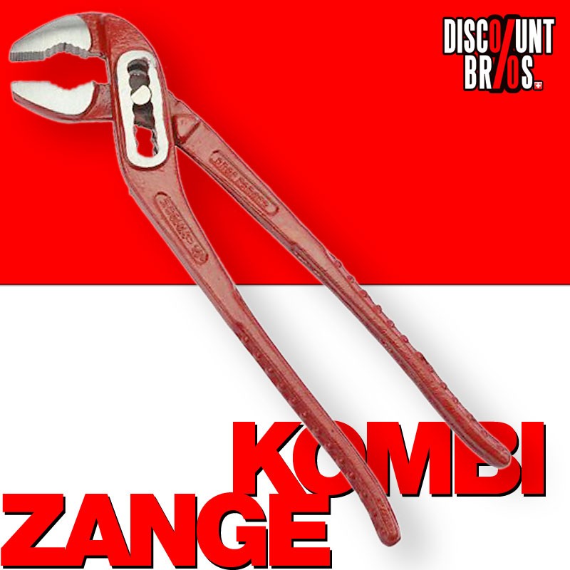 Rohr-Zange KOMBI ZANGE 10" Rot
