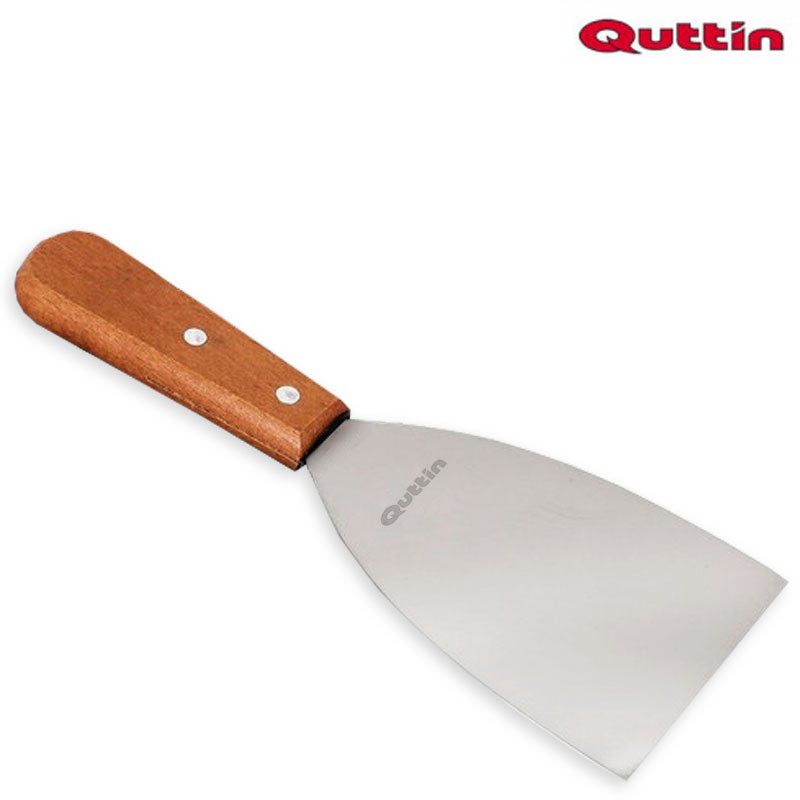 Spachtel PFANNENSPACHTEL Küchenspachtel mit Holzgriff