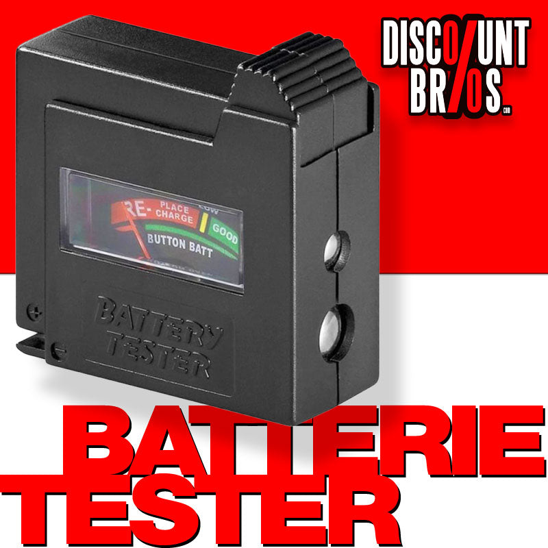 Universal BATTERIE + AKU SPANNUNGSMESSER Batterietester Akutester
