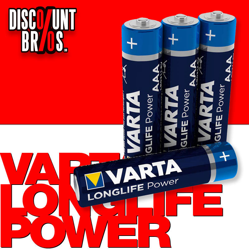 VARTA 4906 Longlife Power Batterien AA Mignon LR6 4er Set High Energy