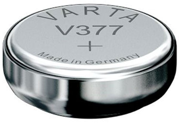 VARTA V377 Silberoxid Knopfzelle Uhrenbatterie Miniblister