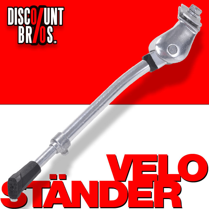 Universal SEITENSTÄNDER Veloständer Fahrradständer Silber 24-28 Zoll