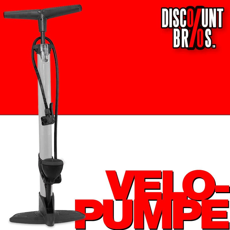 Velopumpe LUFTPUMPE Standluftpumpe Standpumpe Pumpe mit Manometer