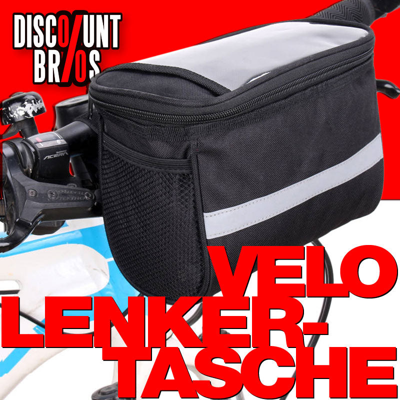Leichte Lenkertasche fürs Fahrrad / Velo