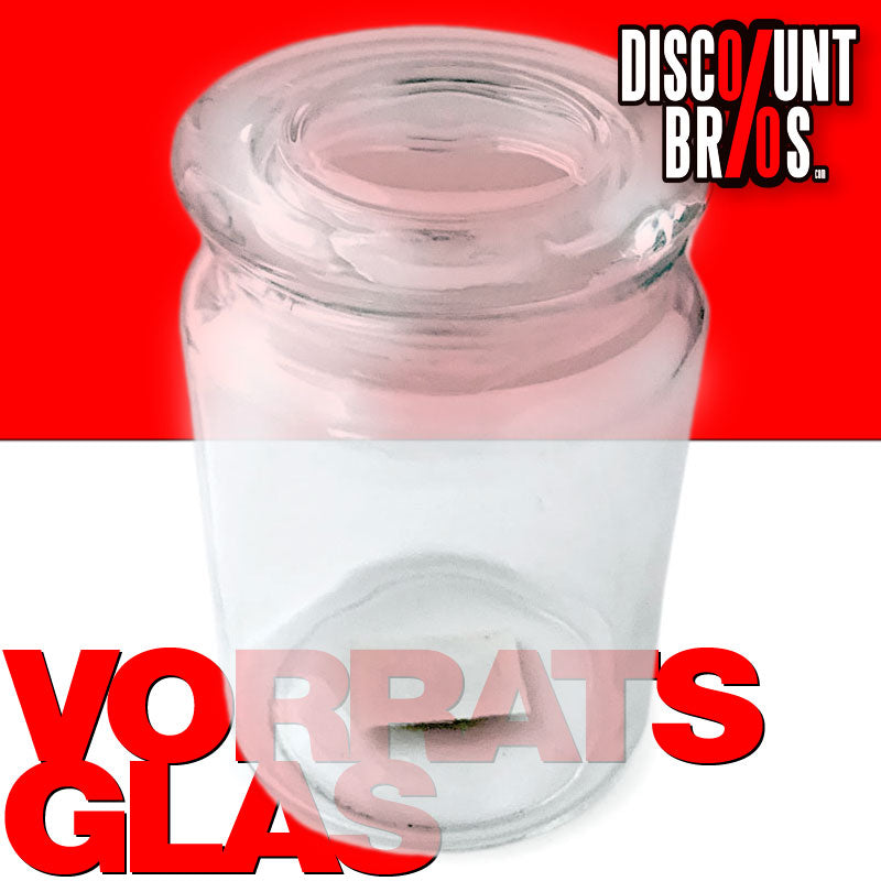 720ml VORRATSGLAS mit DECKEL Vorratsbehälter Aufbewahrungsglas transparentes Glas